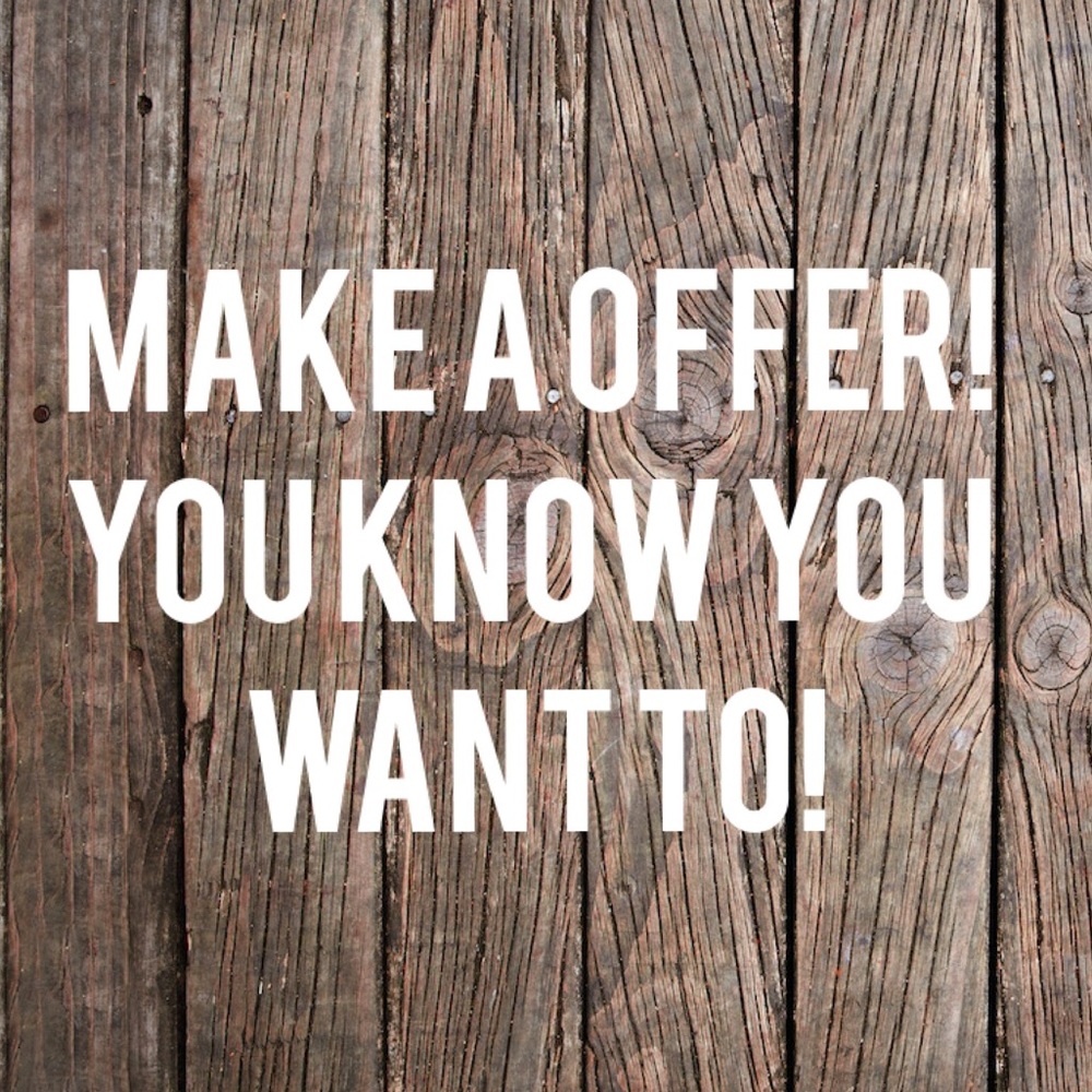 Make a offer! You might be surprised!